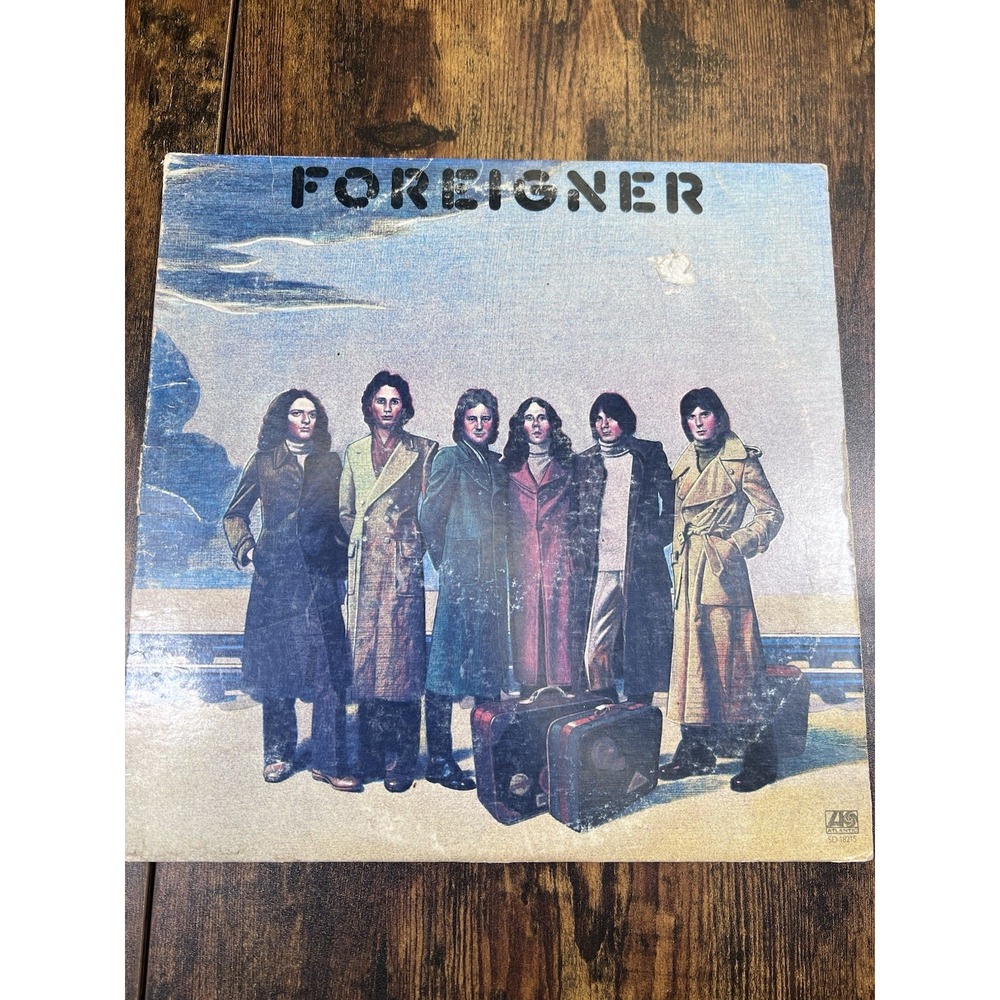 Foreigner Self-Titled Debut 1977 Vinyl LP Atlantic SD 18215 Feels Like First
